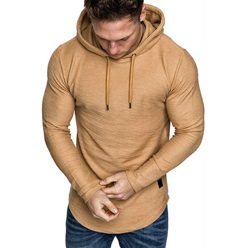 Herren Fitness Hoodie aus Baumwolle