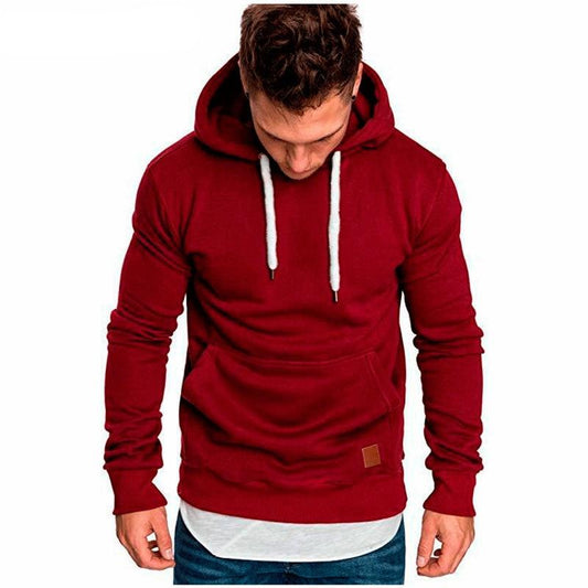 Polyester Herren-Hoodie für Fitness