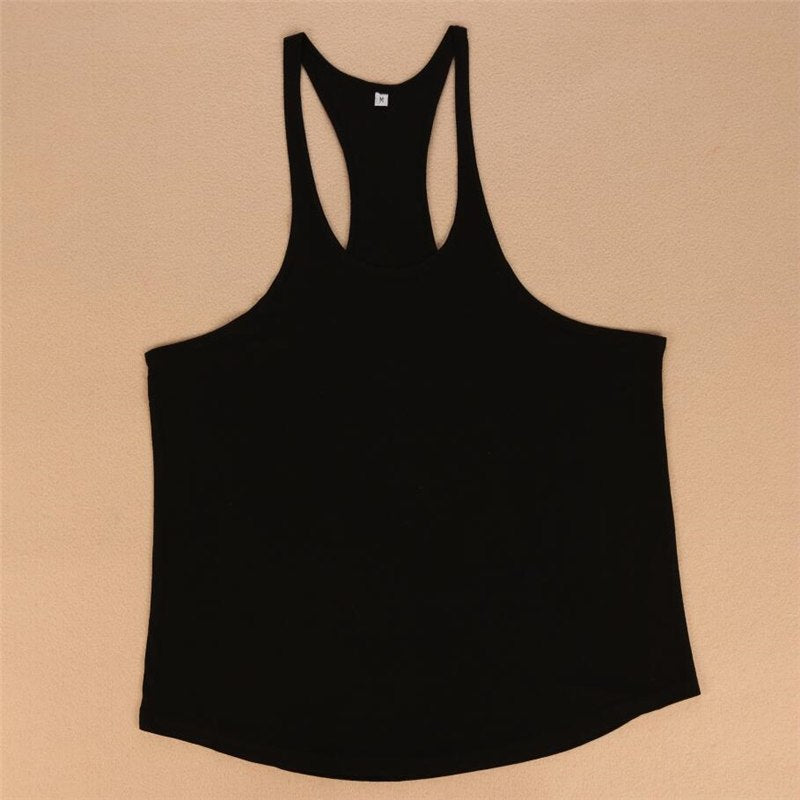Herren Fitness-Tanktop aus Baumwolle