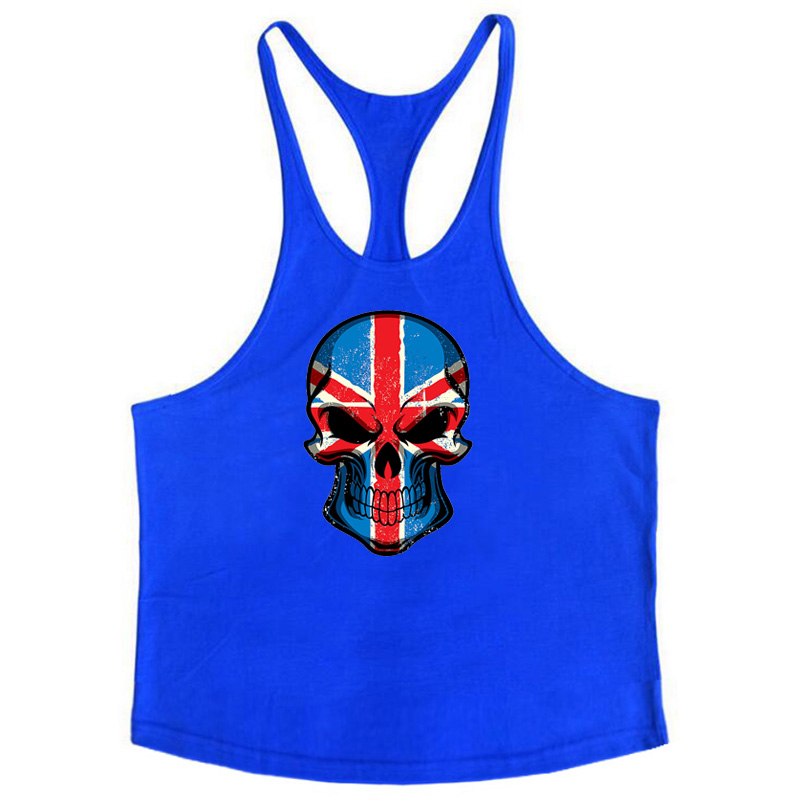 Herren Fitness-Tanktop aus Baumwolle