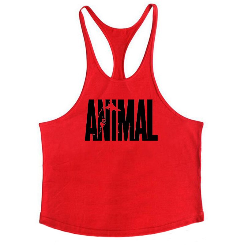 Herren Fitness-Tanktop aus Baumwolle