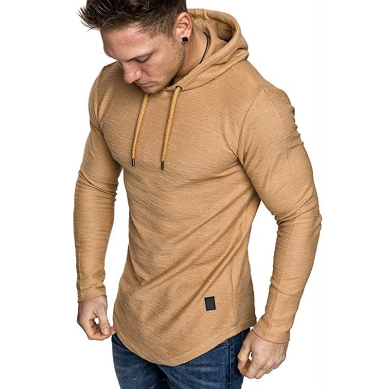 Herren Fitness Hoodie aus Baumwolle