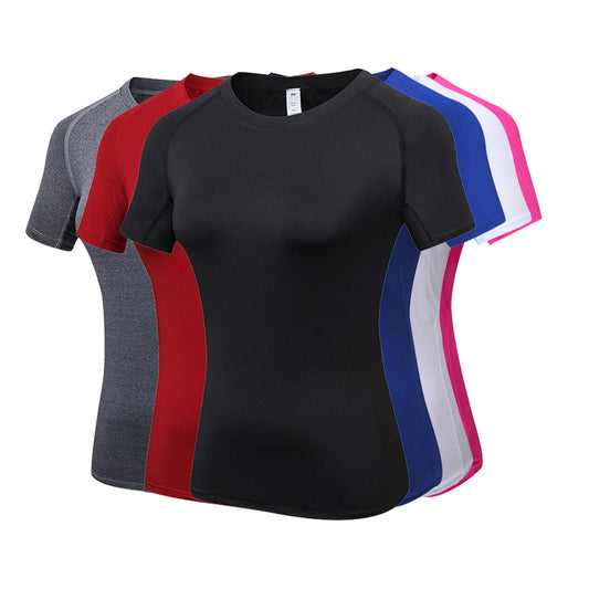 Damen Slim Fit Sport T-Shirt