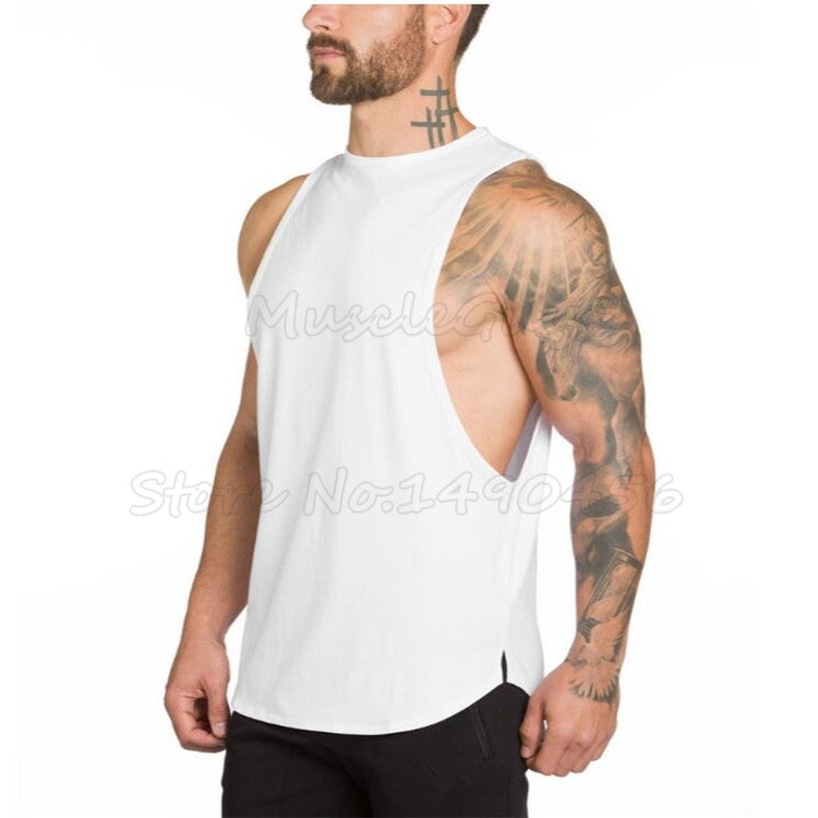 Herren Fitness-Oberteil aus Baumwolle