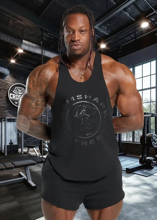 Herren Bodybuilding Weste – Legacy Stringer, atmungsaktiv, 100% Baumwolle, betont die Muskellinien, beliebt und empfohlen, Trainingsweste für Männer