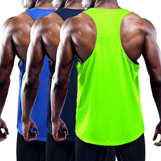 Lauf-Tanktop für Herren – Sommer Sport Gym Weste, schnelltrocknendes Trainings-Tanktop, ärmelloses Fitness-Shirt für Workout und Bodybuilding