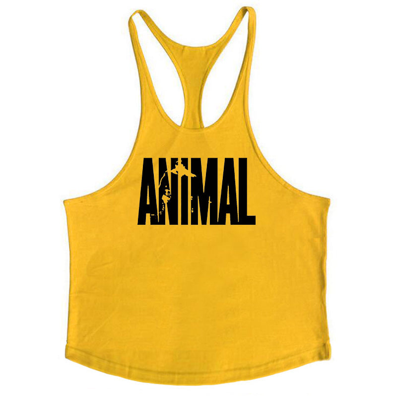 Herren Fitness-Tanktop aus Baumwolle
