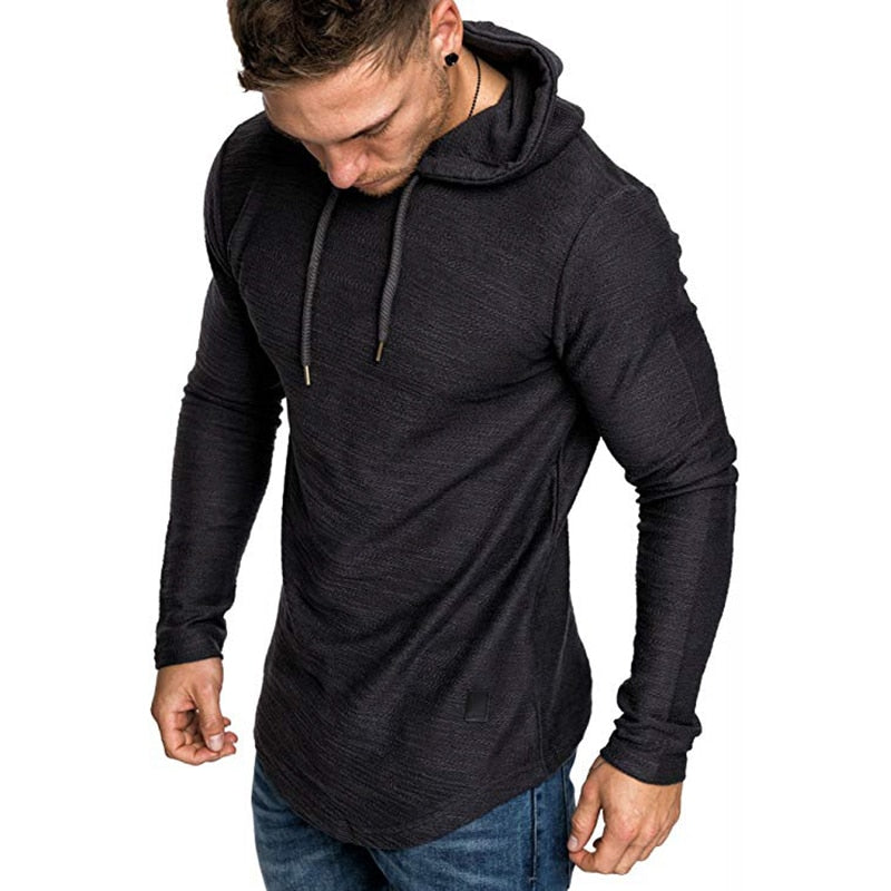 Herren Fitness Hoodie aus Baumwolle