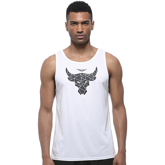 Herren Fitness Tanktop mit Print