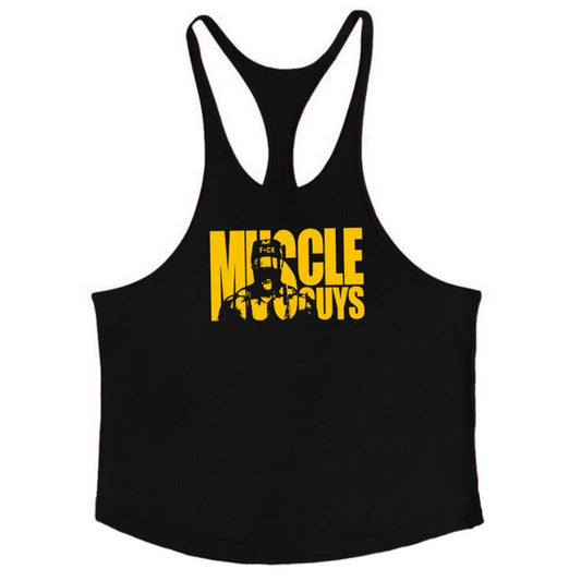 Herren Fitness-Tanktop aus Baumwolle