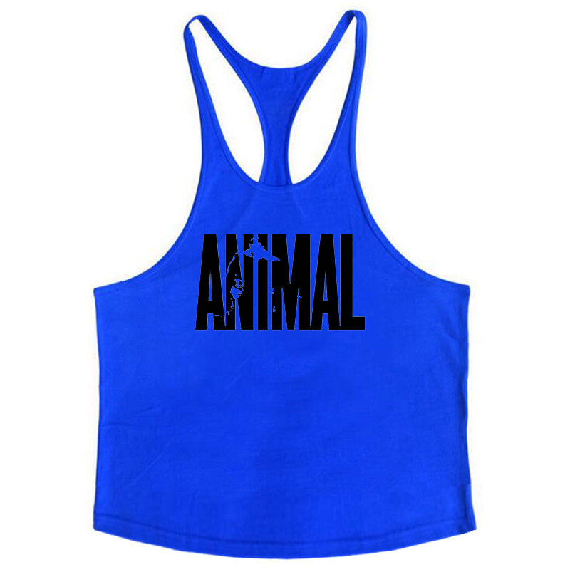 Herren Fitness-Tanktop aus Baumwolle