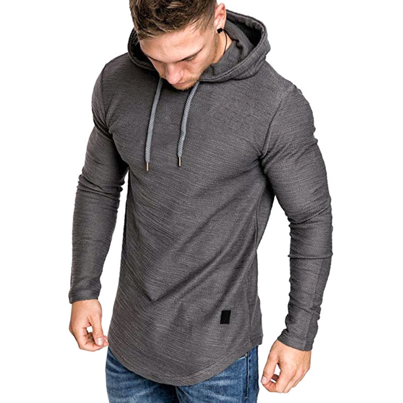 Herren Fitness Hoodie aus Baumwolle