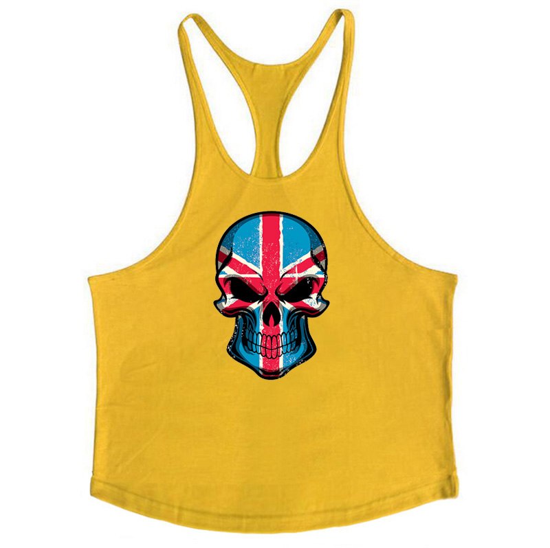 Herren Fitness-Tanktop aus Baumwolle
